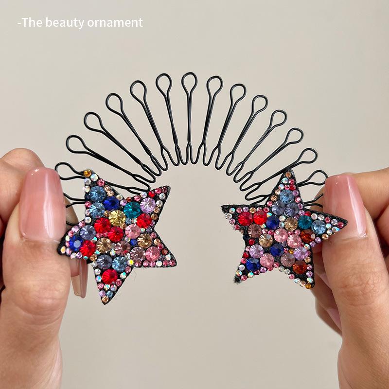 Children's Invisible Hair Styling Comb for Broken Hair - Perfect for Little Girl's Dance Styles