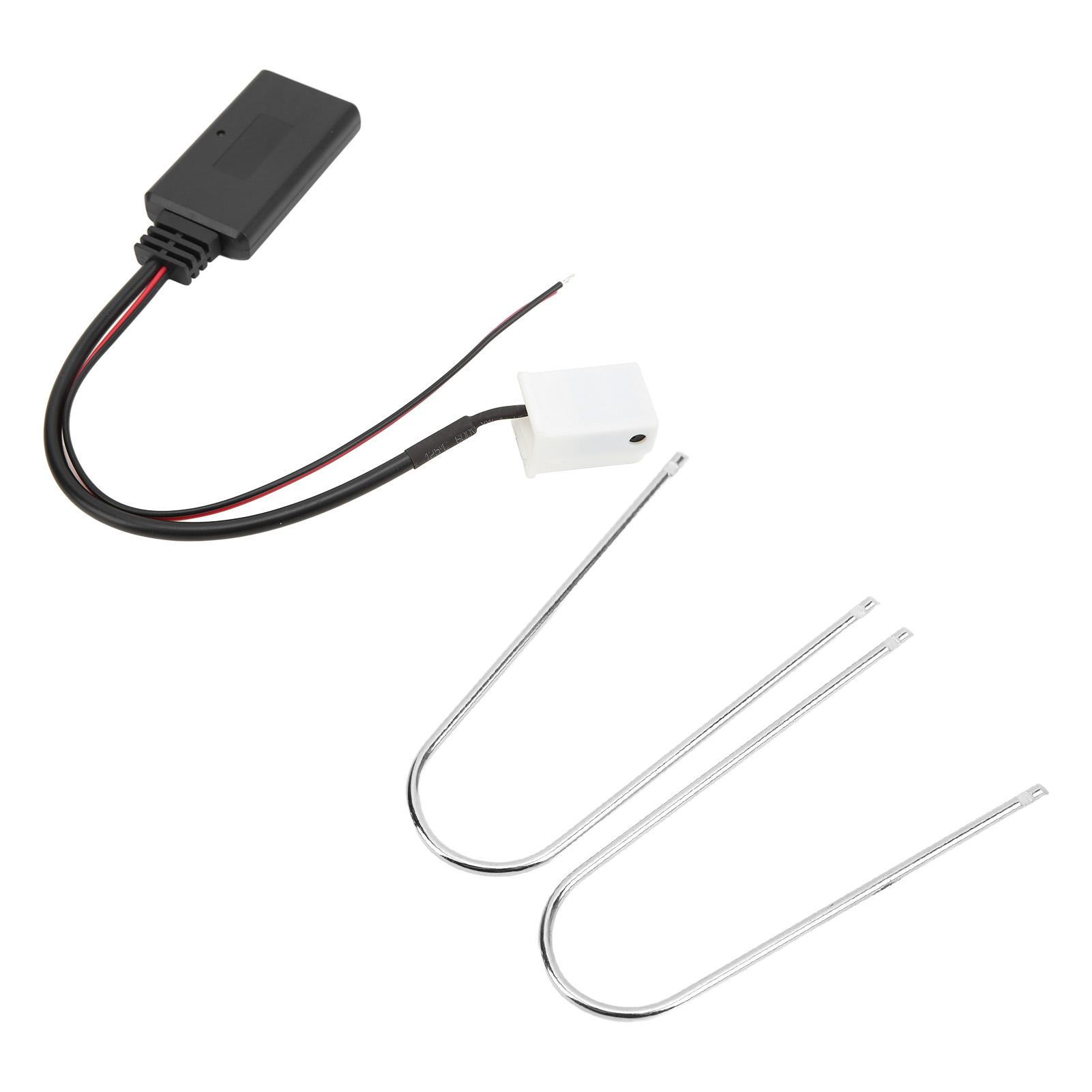 

12Pin Bluetooth Module AUX IN Cable Adapter with 2 Remover Replacement for 307 307SW 407 407SW