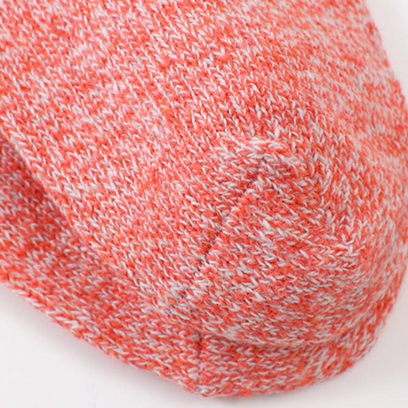10 Pairs Autumn Winter Women Solid Color  Socks Blended Cotton Sock of Korean Style Fashionable Breathable Casual Sports Mid  Socks
