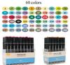 Finecolour EF102 Double-headed Soft Brush Professional Sketch Drawing Art Markers Pen