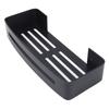 With Hooks Bathroom Shelf Black Floating Wall Shelf Storage Shelf  Home Hotel Apartment