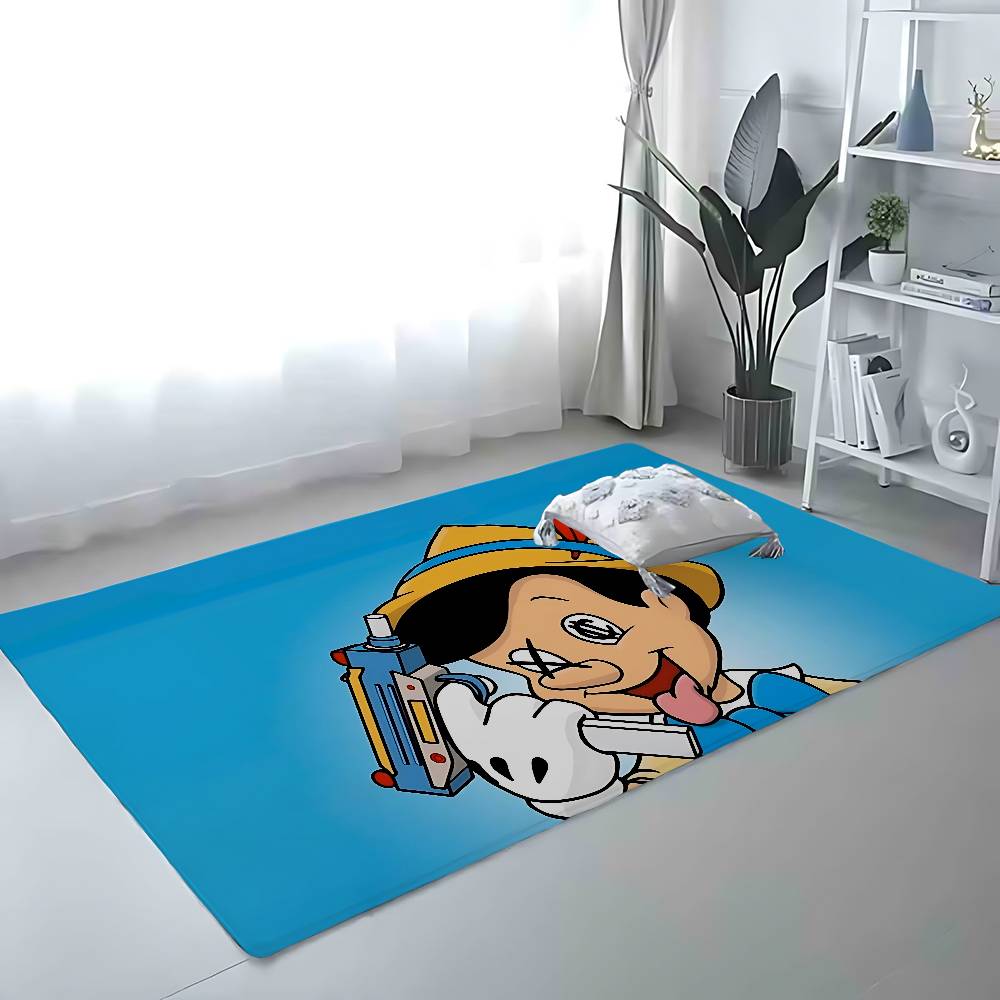 P-Pinocchio Floor Mat Bathroom Absorbent Mat Simple Door Dirt-resistant Mat Home Kitchen Mat Foot Mat Entry Mat
