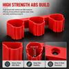 2pcs 12V Compatible Battery Tool Storage Holder Wall Mountable Tool Storage Rack  For Milwaukee M12