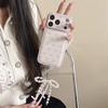 Premium Leather Bow Lanyard for iPhone 17, 16 Pro Max, 15, & 14 Case