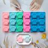 Puppy Cat Paw Silicone Mold Diy Candle Soap Aromatherapy Crafts Casting Fondant Chocolate Cake Decorating Baking Mold