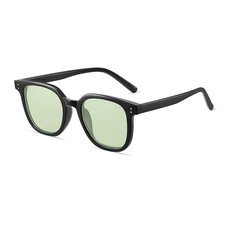 2025 Retro Chic Tea-Colored Sunglasses - Unisex Trendy Vintage Style with Prescription Option