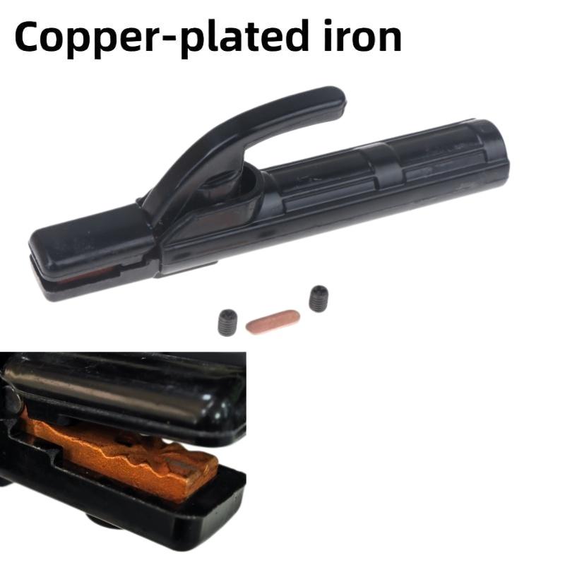 1Pcs Copper Heavy Jaw Holding Plier With Soft Handle 300 Amp Welding Electrode Holder For Arc Mma Welder