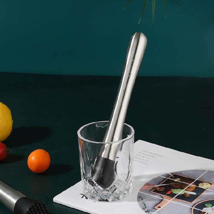 8.26/8.46In Omnipotent Stainless Steel Fruit Crusher for Bar Drink Seasoning