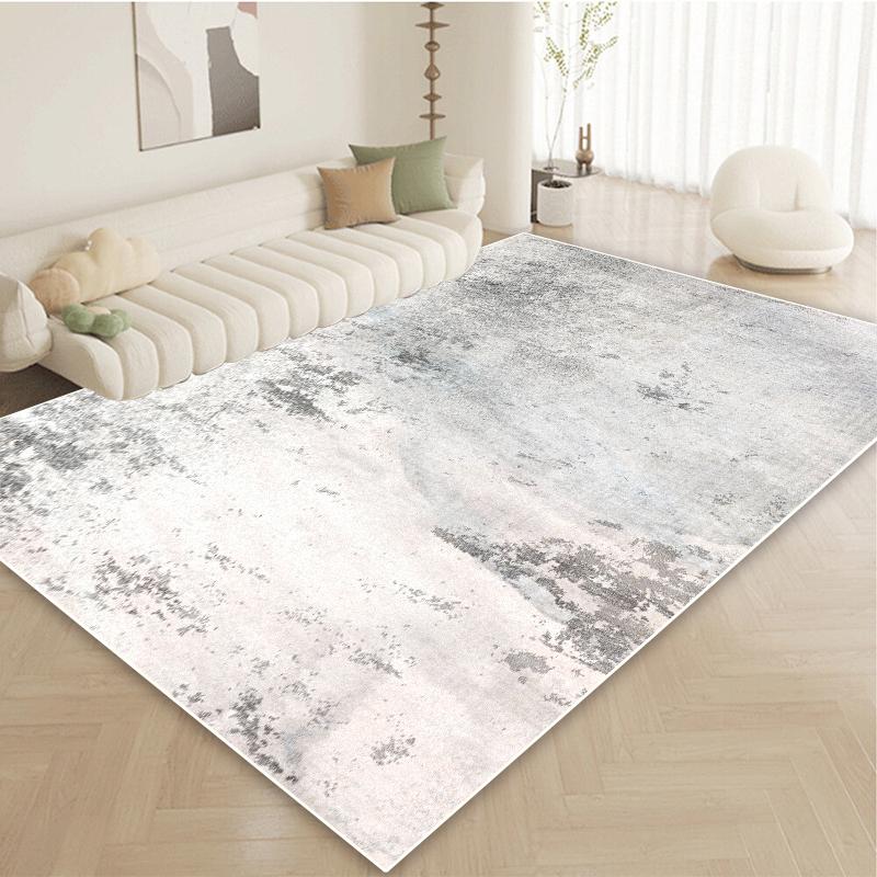 Modern Minimalism Light Colored Carpet Living Room Sofa Area Coffee Tables Non-slip Lint-free Rugs Decoration Bedroom Floor Mat
