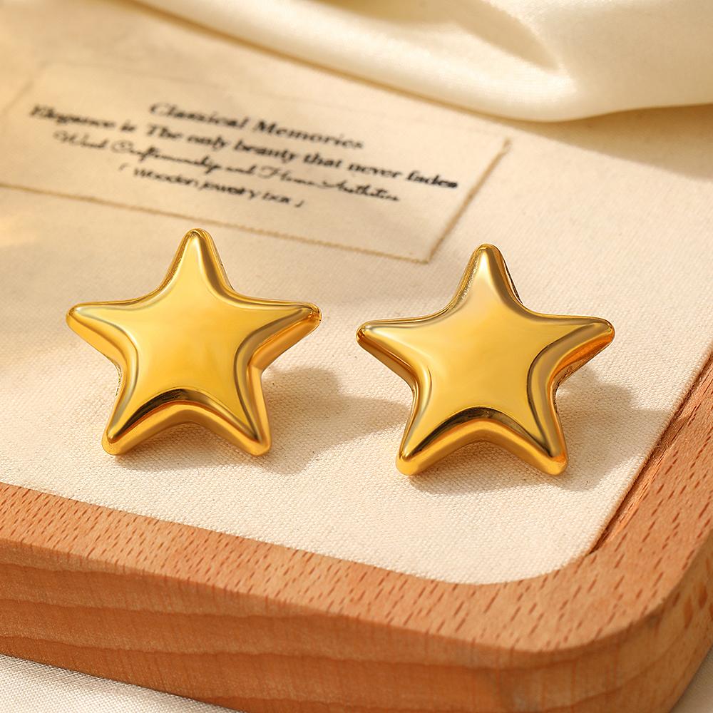 Earrings Fresh Exquisite Star Stud Super Fairy Sparkling Earrings For Women Jewelry Ornate Texture Best Friend