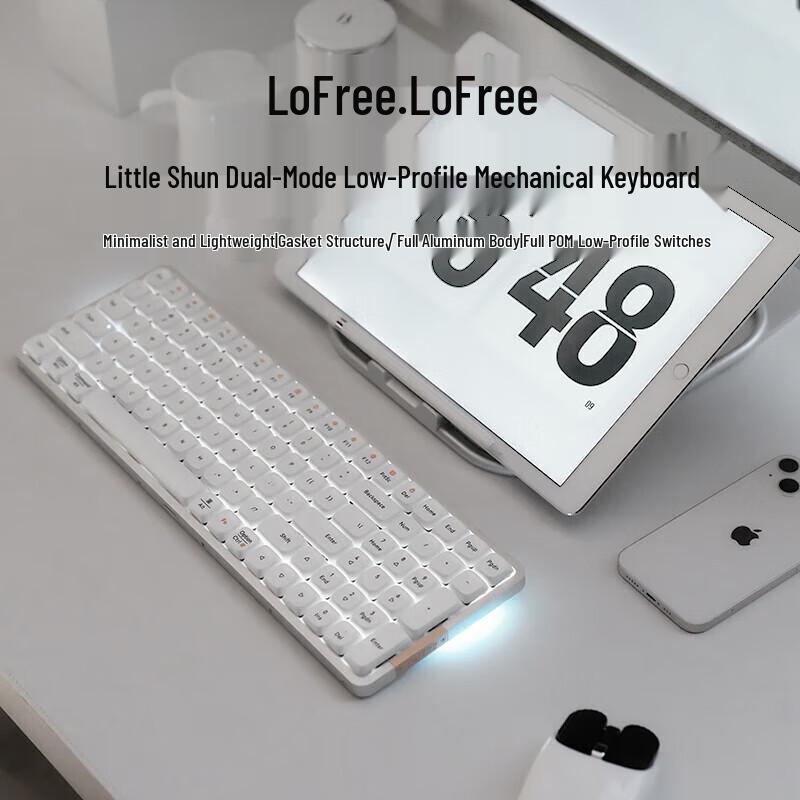 Lofree OE919 Xiao Shun 100 Dual-Mode Low-Profile Mechanical Keyboard