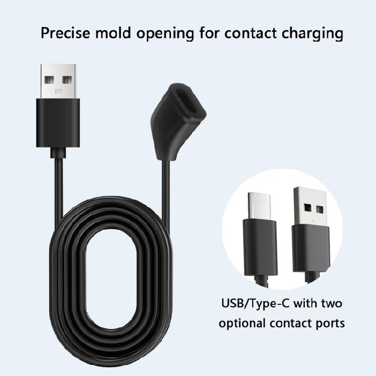 Quick Connect Magnetic Charging Cord for VR Headsets PVC Cable Secure Attachment
