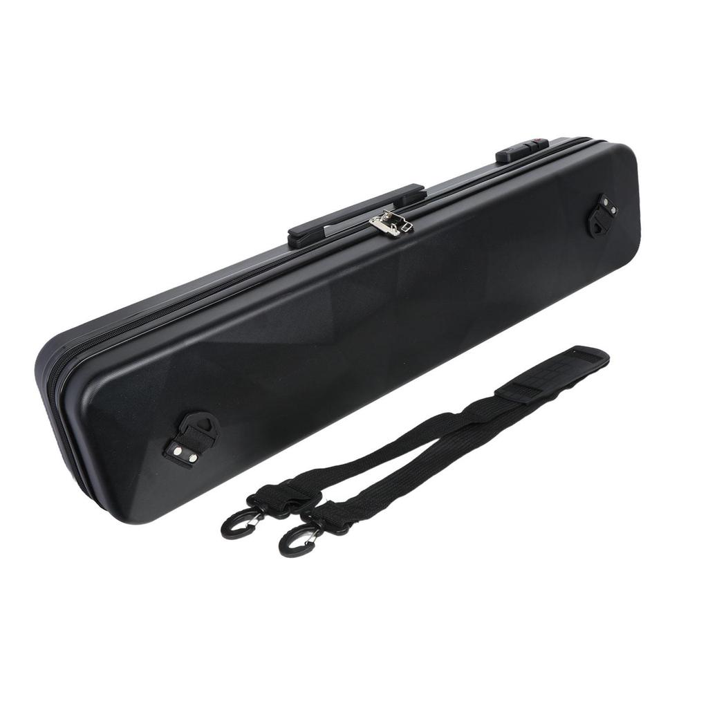 Billiards Pool Cue Case PVC Hard Case 1/2 Split Club Bag Lightweight Waterproof Protective Pouch for Training Billiards Game