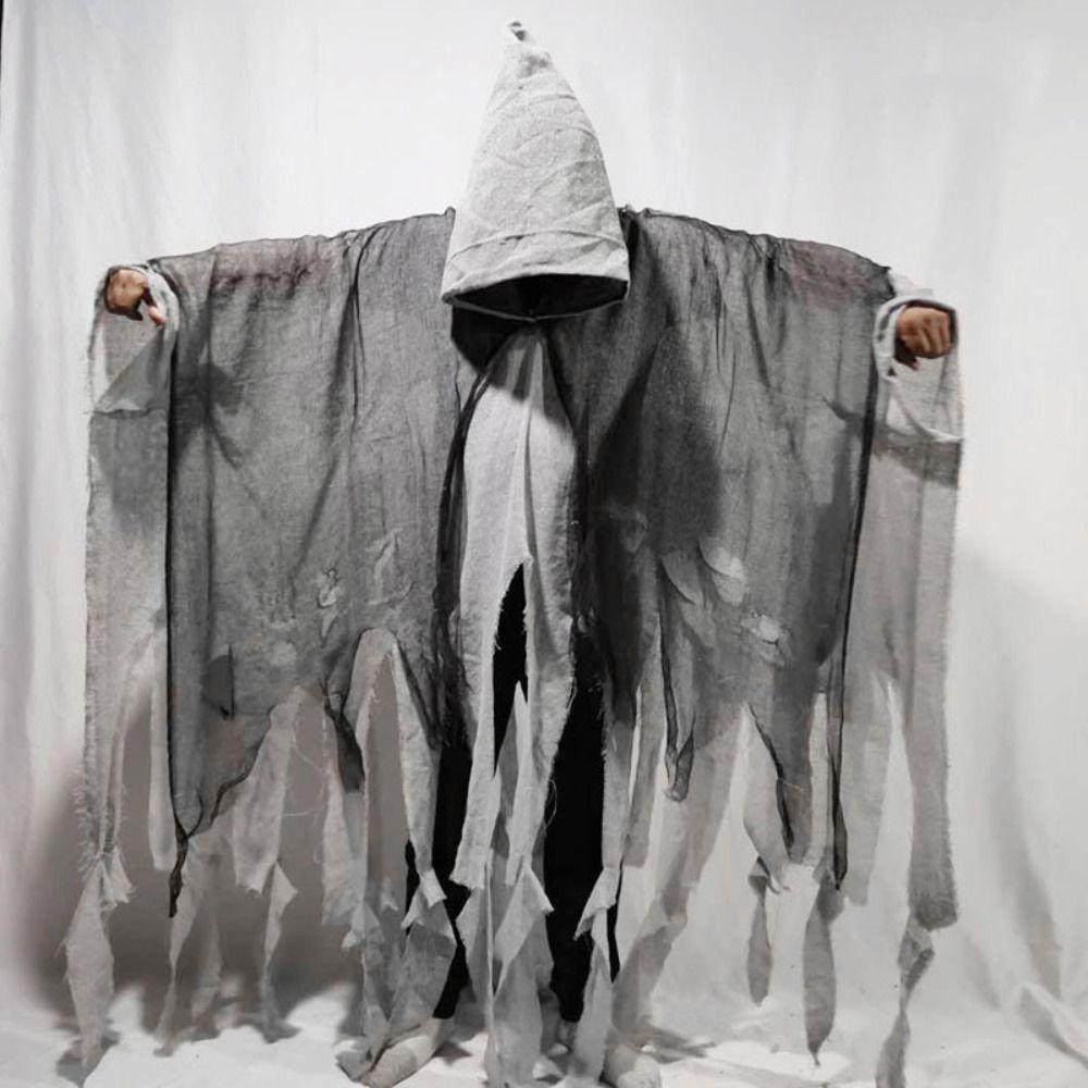 Polyester Halloween Ghost Cloaks Photo Pros Wizard Dementors Cosplay Costume Clothing Props Costumes Outfit