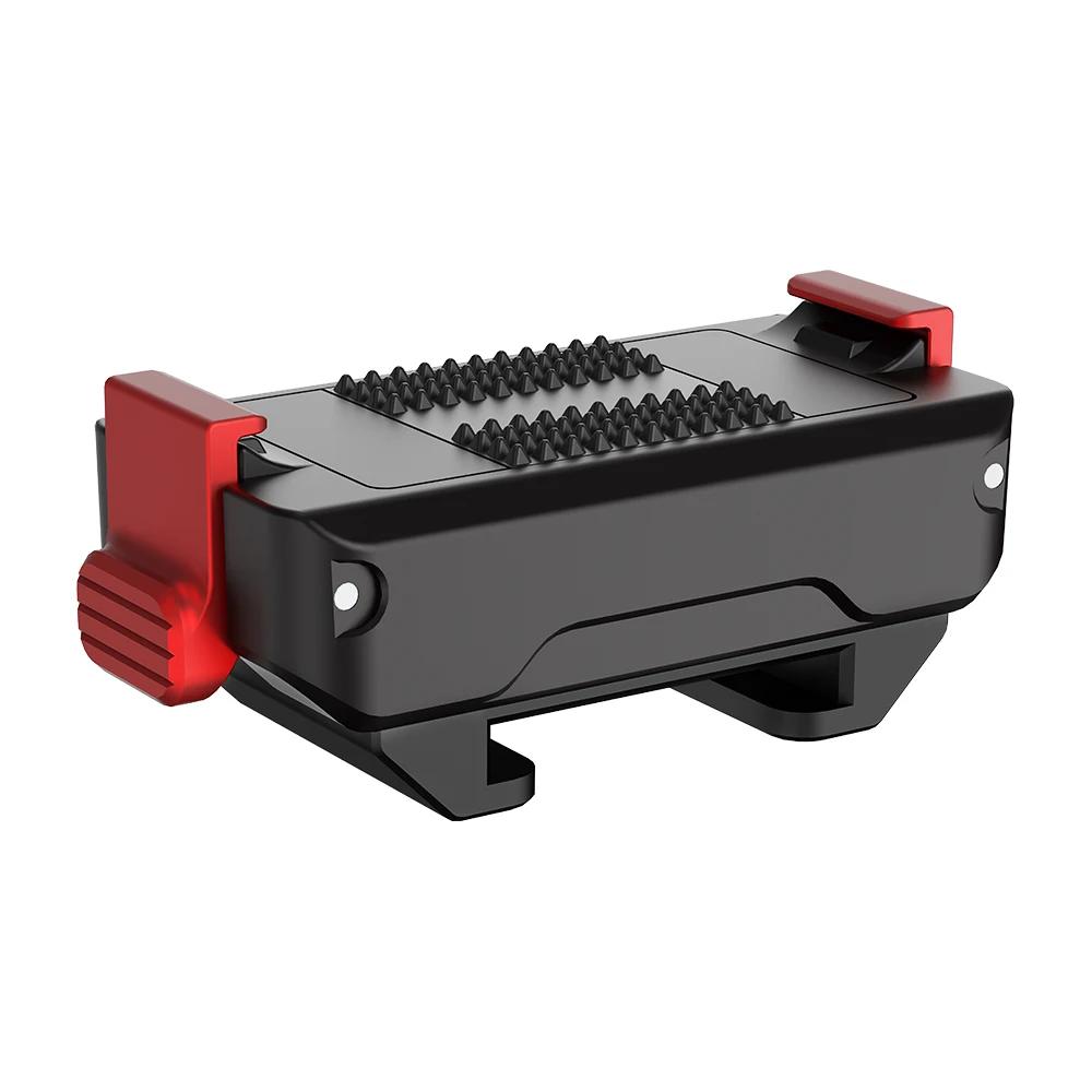Flymile Camera Adapter Base for DJI Osmo Action 5 Pro/4/3 Magnetic Cold Shoe Gimbal Quick Mount Accessories