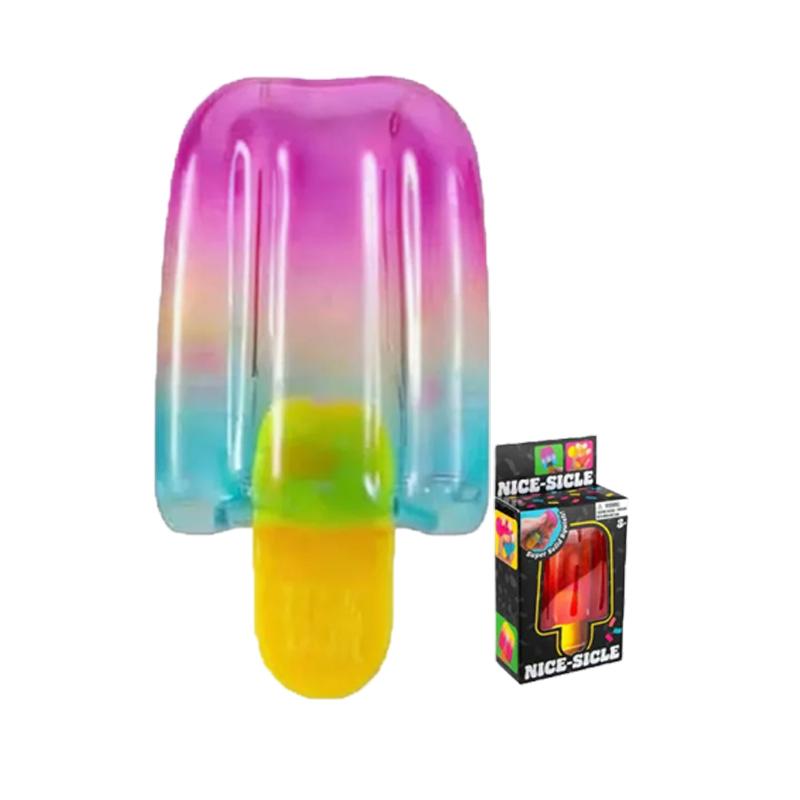 New Modelneedoh Nice Cream Cone Colorful Ice Cream Shaped Sensory Stress Reliever Fidget Toys Anxiety & Focus For Adults Gifts