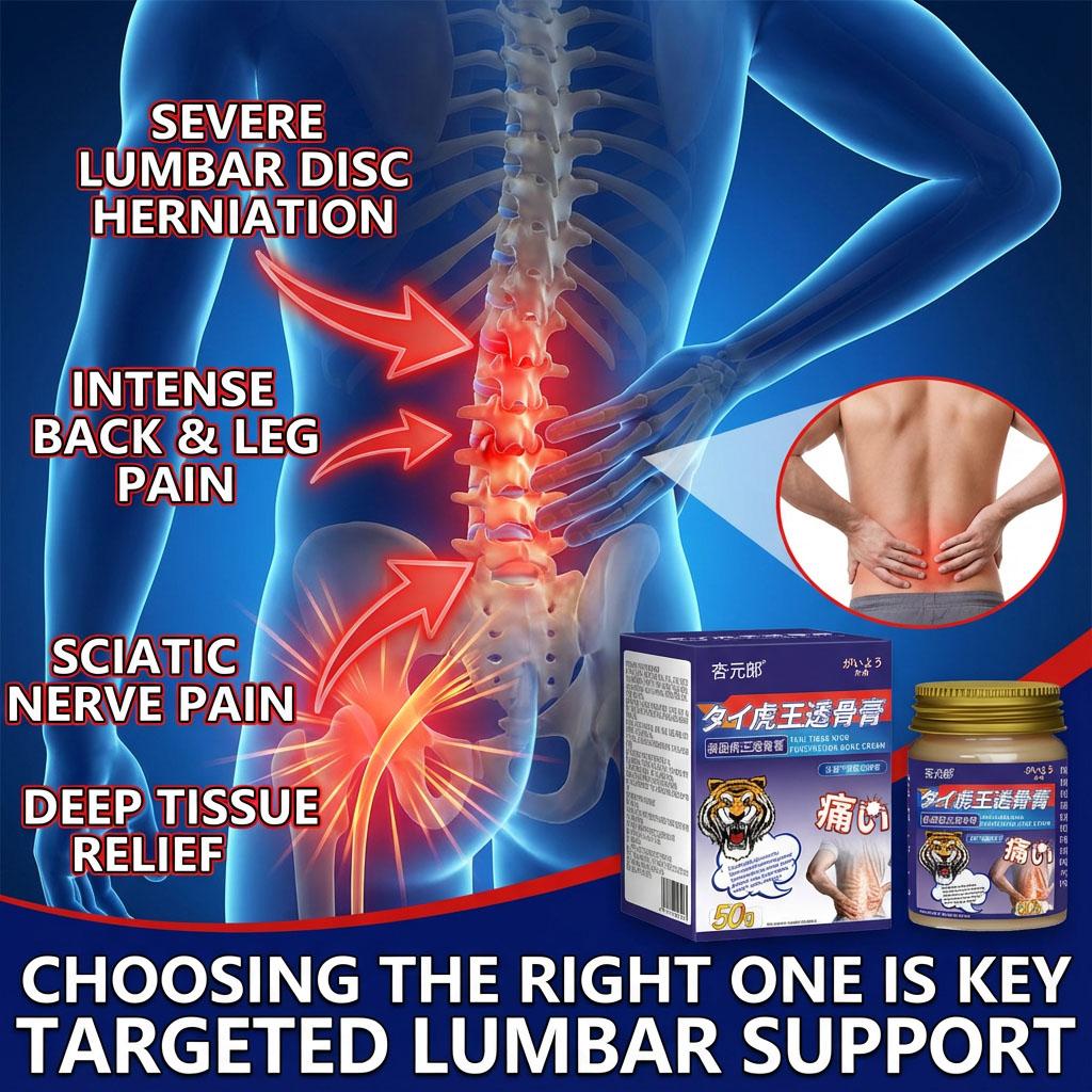 Тайский тигровый король травяной крем для облегчения боли в суставах, бальзам для расслабления мышц, масло для массажа шеи, плеч, талии, спины, коленей, 50 г