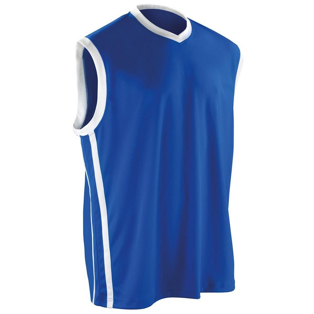 Spiro Mens Quick Dry Basketball Tank Top