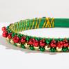Christmas Headband  Cute Bell Beads Christmas Hair Accessories For Women