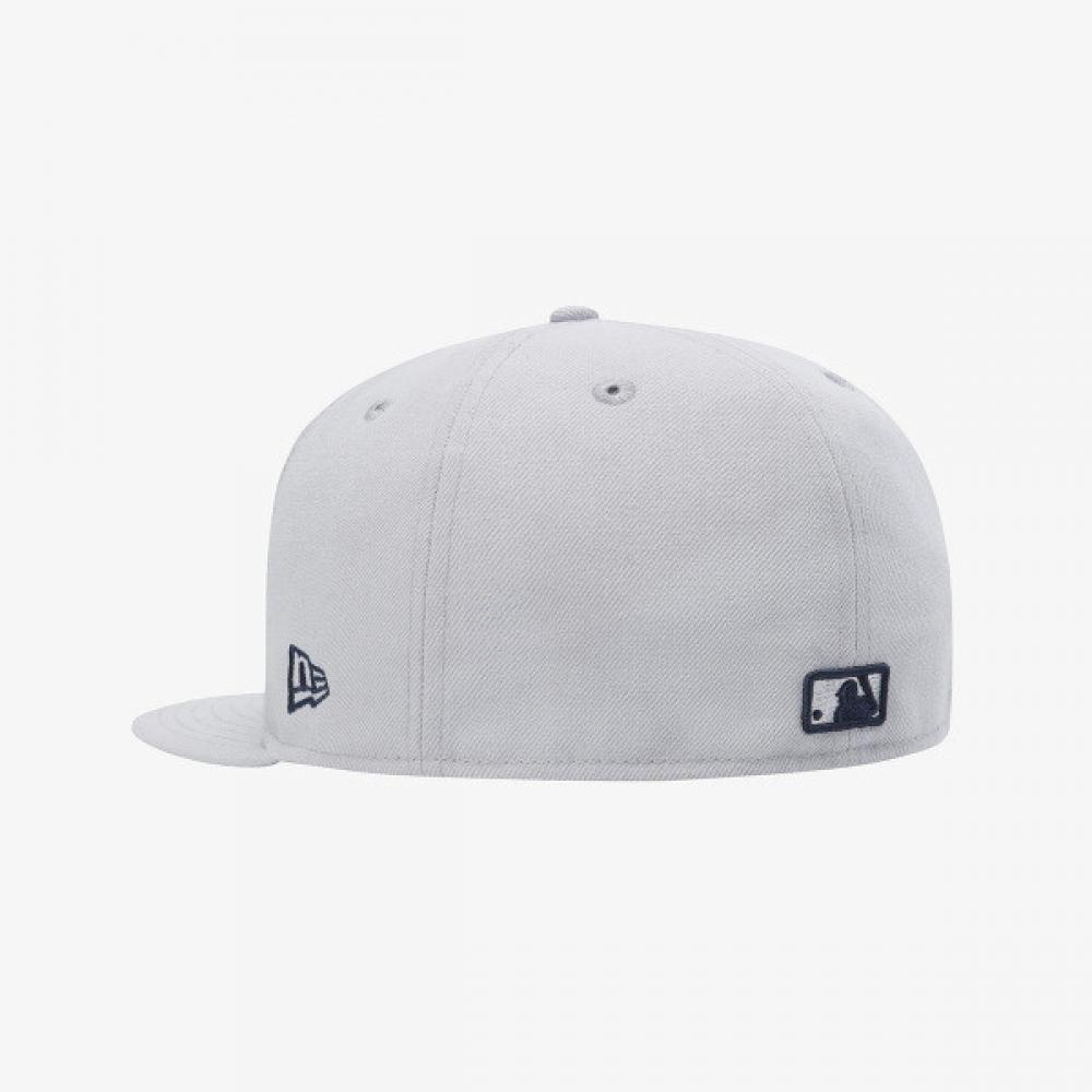 New Era Mlb La Dodgers Fitted Cap Dolphin Gray