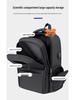 Men's Large Capacity Color Block Laptop Backpack - Business Casual & Student Friendly