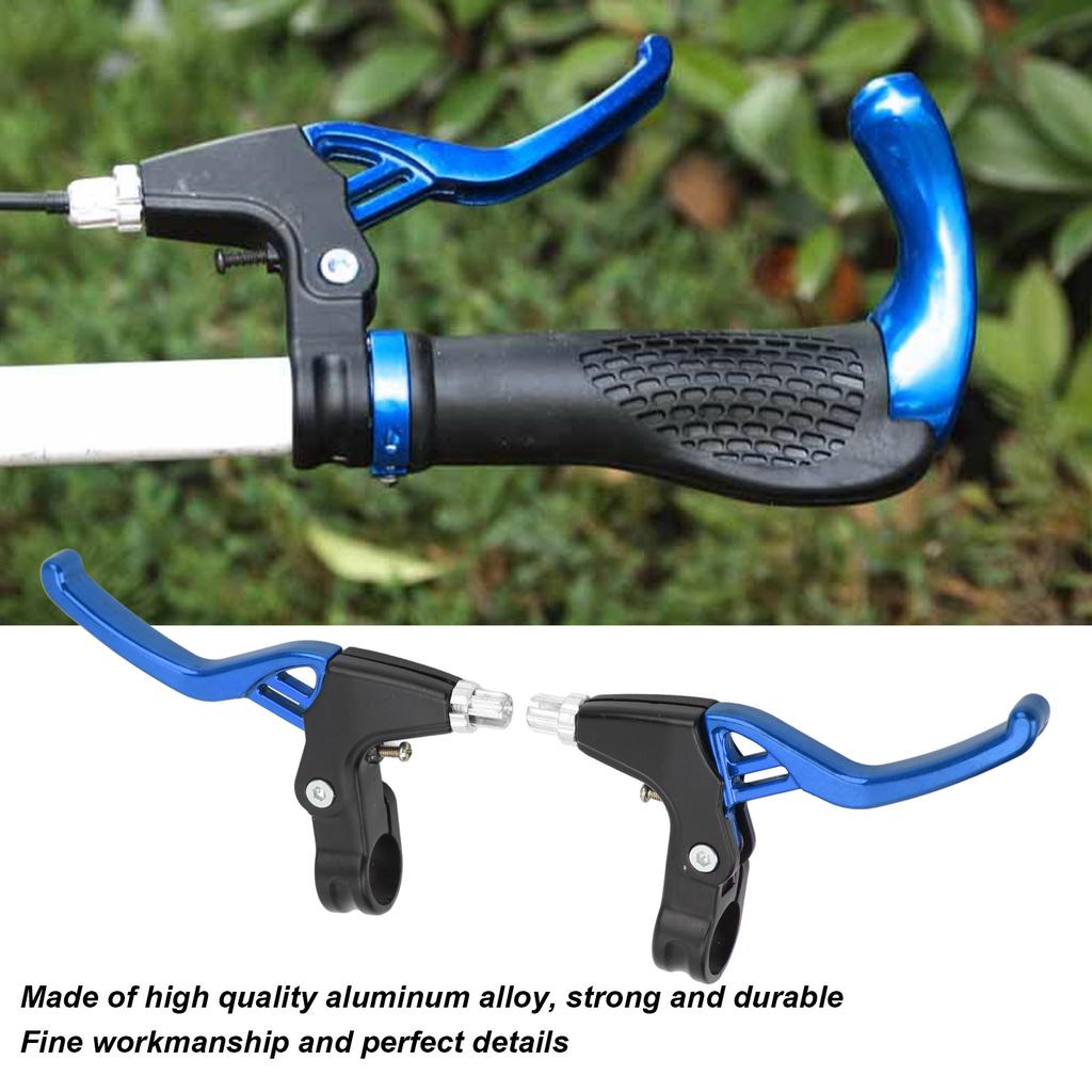 Bike Brake Lever Aluminum Alloy Easy Installation   Accessory for Mountain Bikes Folding Bikes