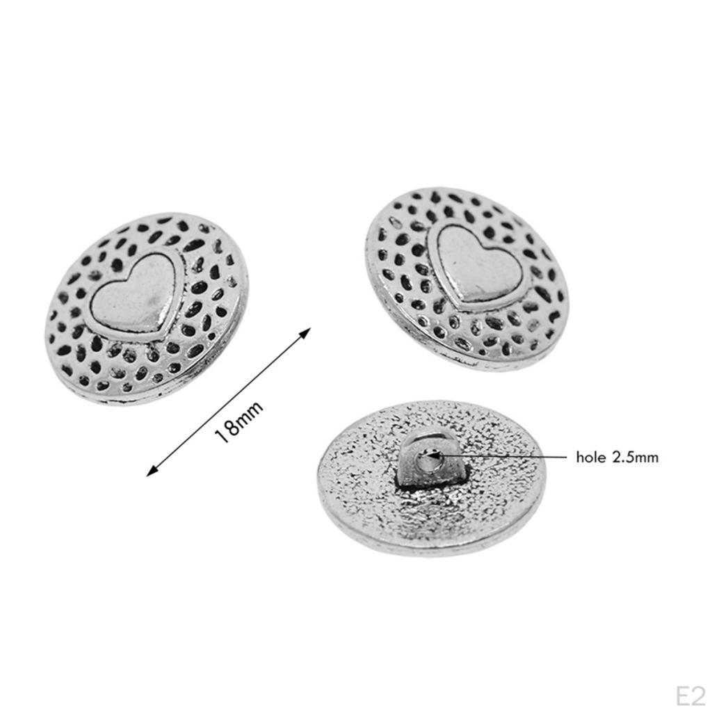 10 Pieces Sew Buttons Sewing Crafts with for Clothes Shirts Suits Coats Sweaters