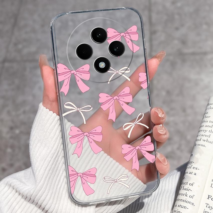 For OPPO F27 F29 F21 F19 F17 F11 Pro F15 F7X Phone Cover Cute Panda Piggy Patterns Transparent Ultra Thin TPU Premium Protection Case For OPPO Housing