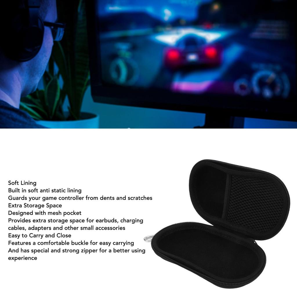 SN30 Pro Controller Travel Shockproof Hard Shell Controller Storage Bag with Soft Lining for M30 for Zero 2 Case,