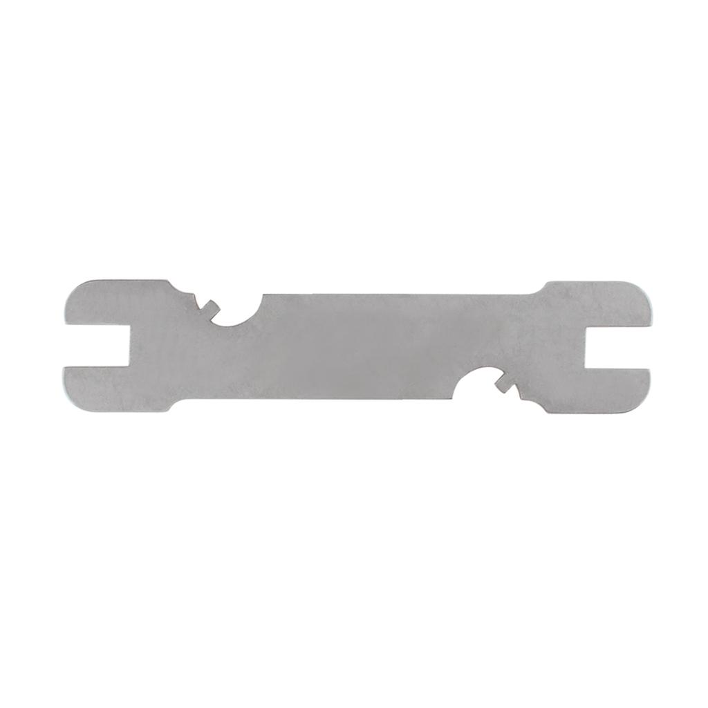 Kit Tendicavo Regolabile a 180° in Acciaio Inox T316 da 1/8 di Pollice T316 con Chiave per Montaggio su Pali in Legno