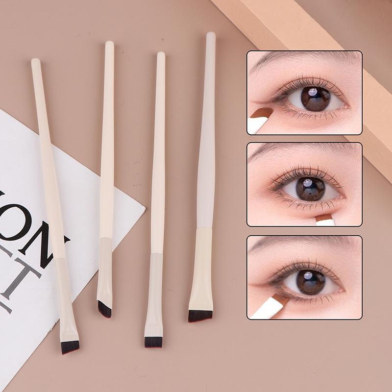 1/4Pcs Travel Makeup Brush Set Eyeshadow Brushes Portable Cosmetic Brushes For Lashes Eyeshadow Contouring