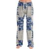 Women's Christmas Print Casual Pants with No Pockets for Holiday Wear