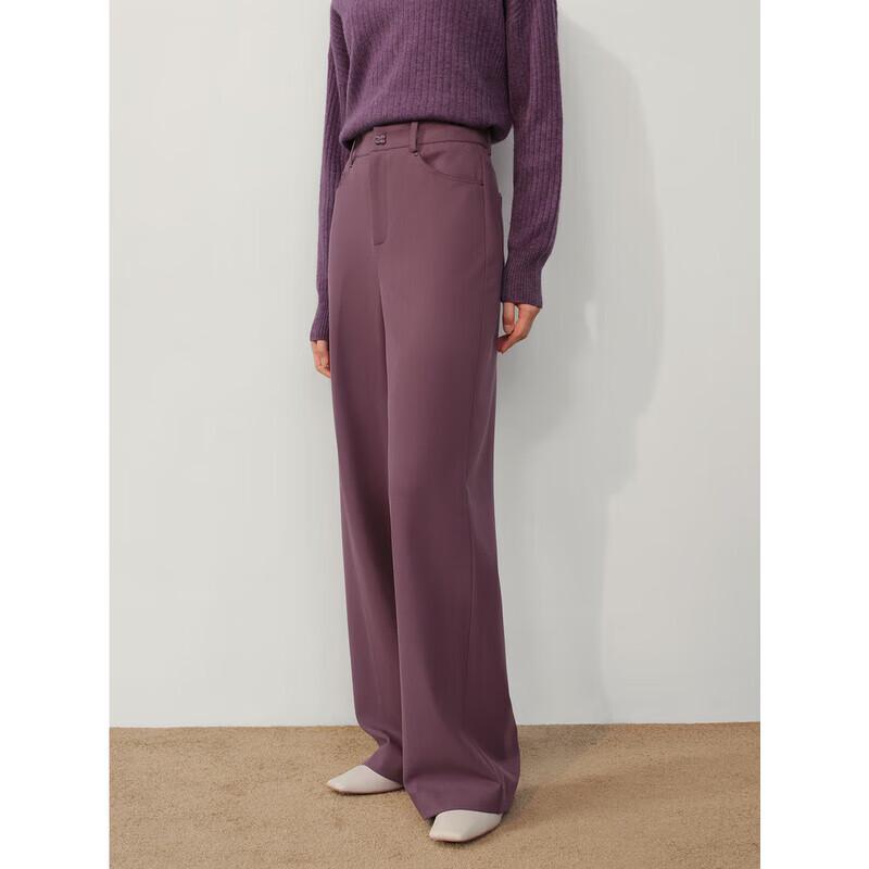 JIUZI ANNACO Women's Thick Casual Zipper Pants