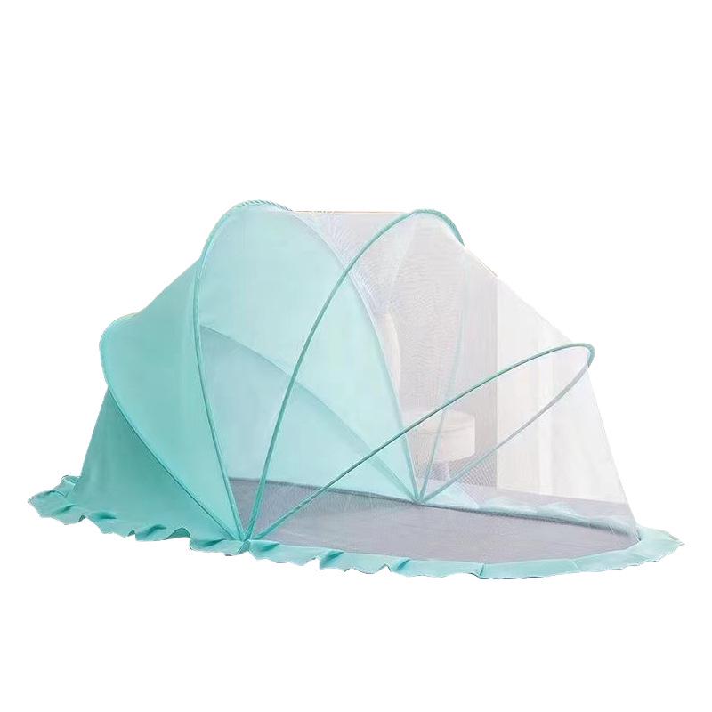 Foldable Baby Sunshade & Mosquito Net Yurt - Easy Install, No Bottom