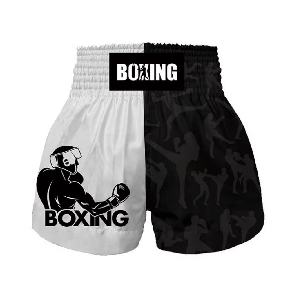 

Унисекс шорты для тренировок по муай-тай и BJJ - Профессиональная соревновательная и фитнес боксерская экипировка XXS