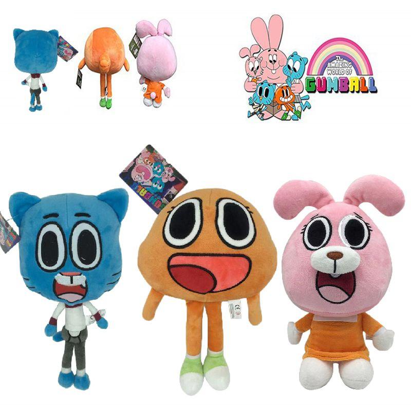 Ultra Soft 9.84" The Amazing World Of Gumball Darwin Plush Toy Perfect For Kids