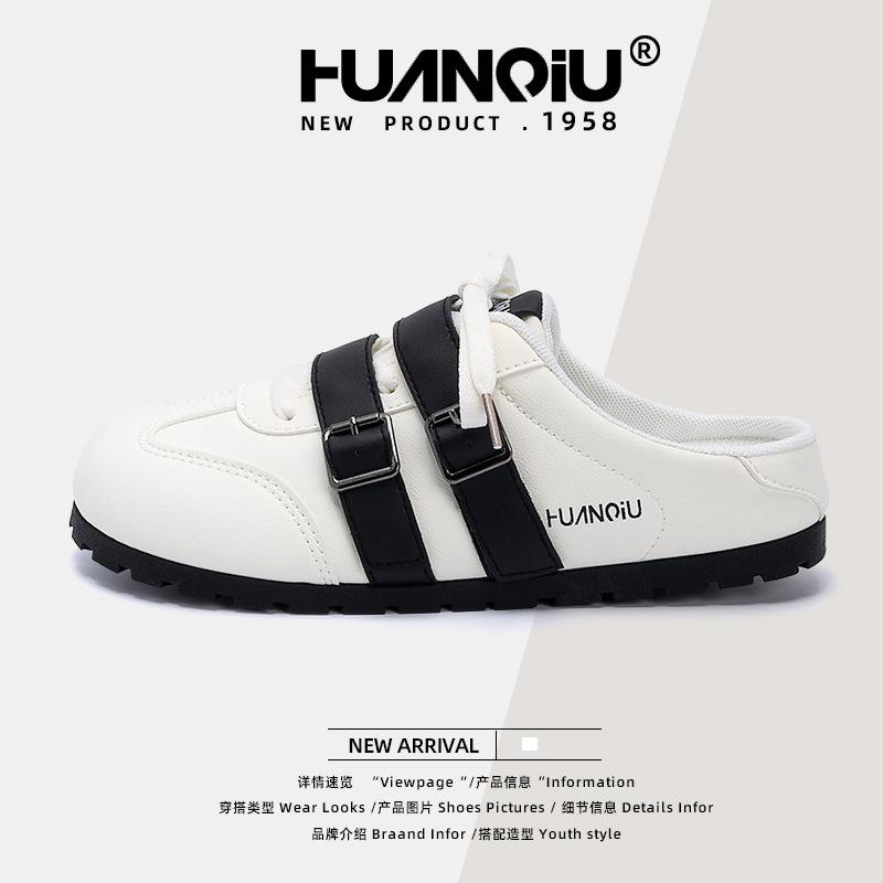 Global Baotou Half Slippers Women's Summer ZHQ3751 Wearing New Shoes Women's Super Popular German Training Shoes Lazy Shoes