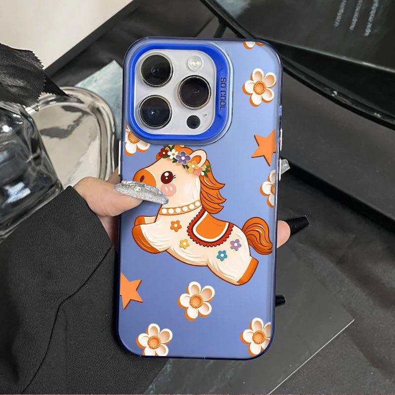 New Year's Star Pony Applies To iPhone Case 17air16pro15/14/13/12/X Advanced 11P Anti-drop