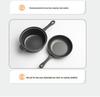 18cm Cast Iron Dual-Use Rust-Proof Enamel Pot/Frying Pan - Small Soup Pot