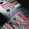 AAAHQ1 FOR HONDA CBR600RR Motorcycle Reflective Stickers Waterproof Decals for Helmet Scooter Fuel Tank Toolbox Racing