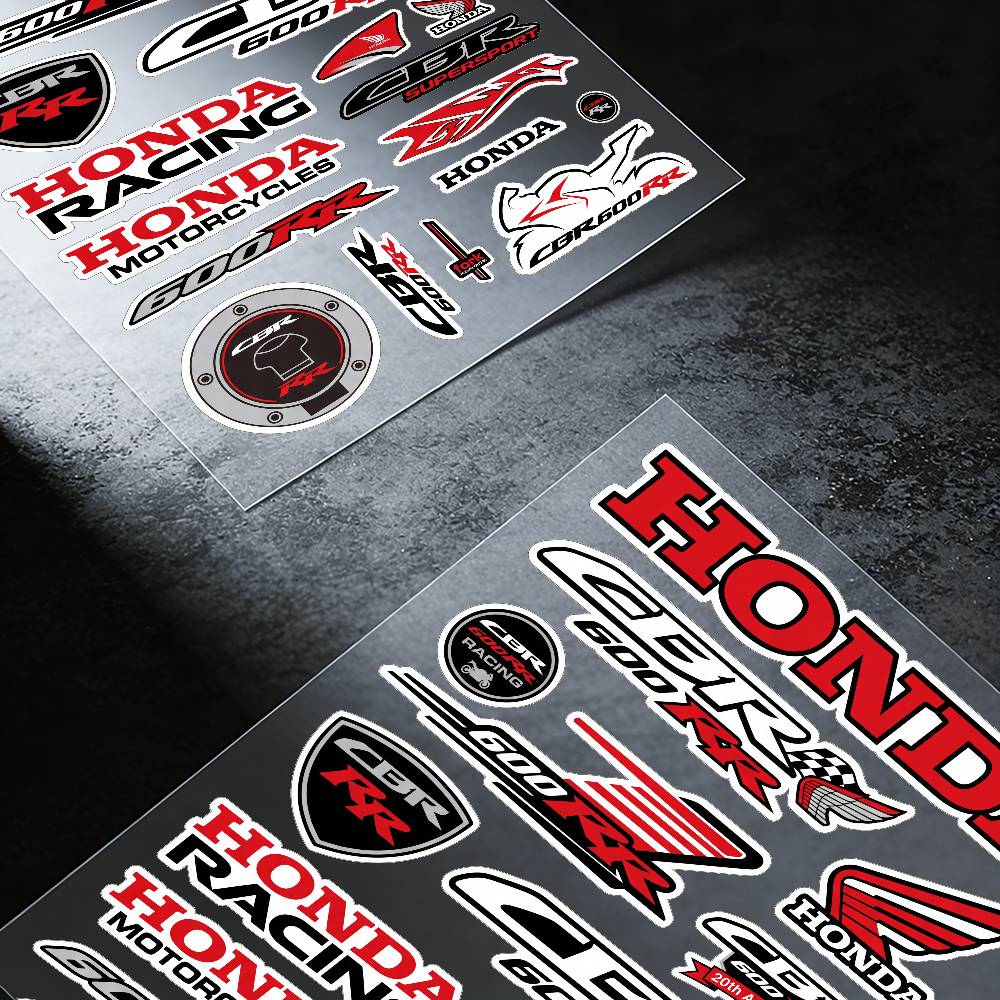 AAAHQ1 FOR HONDA CBR600RR Motorcycle Reflective Stickers Waterproof Decals for Helmet Scooter Fuel Tank Toolbox Racing
