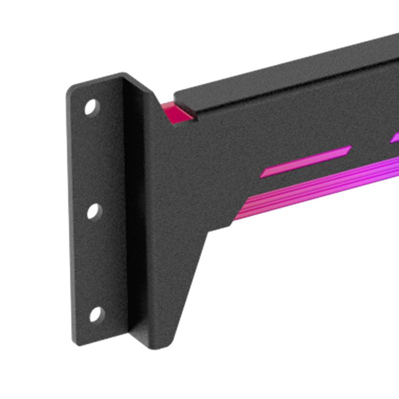 Vga Graphics Card Support Gpu Bracket Frame Rgb Luminous Pollution Lamp Decoration Companion 5V Argb Aura Sync