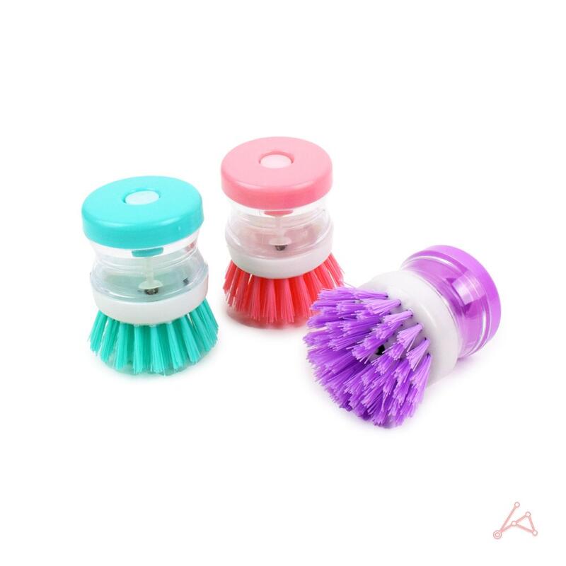 Detergent pump brush brush detergent pump