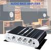 Advanced Car Stereo Amplifier Vehicle Sound Booster Amplifier Car Subwoofer Amplifier with  Bass Effect for Vehicles