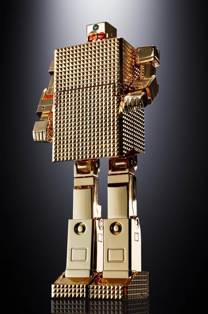 TAMASHII NATIONS Seele von Chogokin Goldener Krieger Gold Lightan CHOGOKIN 50. 130 mm bemalte bewegliche Figur GX-32SP Ver. Ca.. PVC & ABS & Druckguss