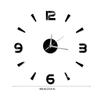 Wall Clock Sticker 1mm Acrylic Mirror Watch Decor DIY Wall Modern Home Office Room Decor