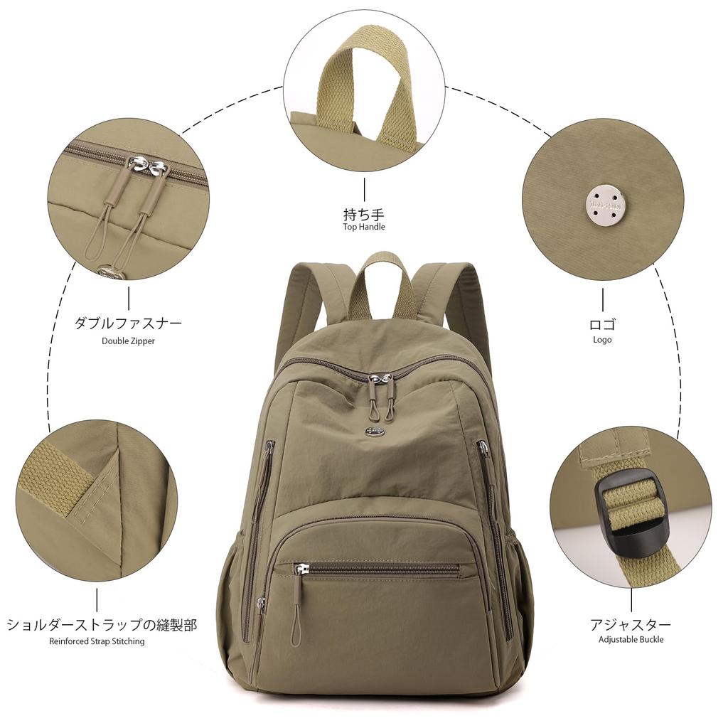 Manatsulife Μεγάλο Ιδανικό για και Σχολείο A4 B1605 Σακίδιο Πλάτης, Χωρητικότητα, Ελαφρύ, Αδιάβροχο, Σχολείο, Μετακίνηση, Ταξίδι, Εκδρομές, Μέγεθος, Επαγγελματικό,