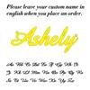 Custom Necklace for Women Personalised Cursive Letter Pendant Stainless Steel Jewelry Men Chain Choker Collar Personalizado