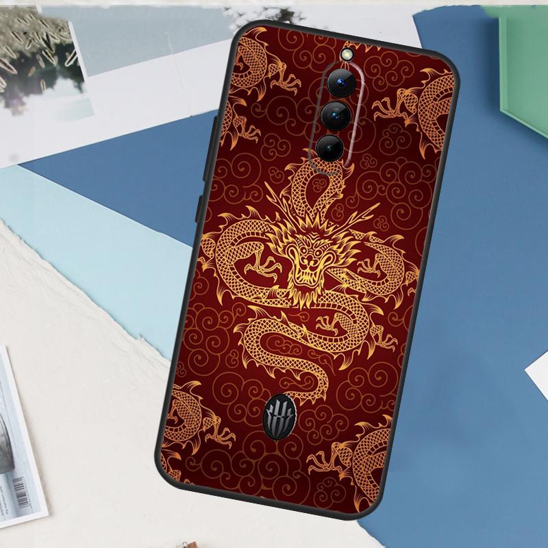 DRAGON TATTOO JAPANESE Case For ZTE Nubia Red Magic 8S 9S 10S 10 9 8 11 Pro Plus 6 7 6S 7S Pro 5G 6R 10 Air Cover
