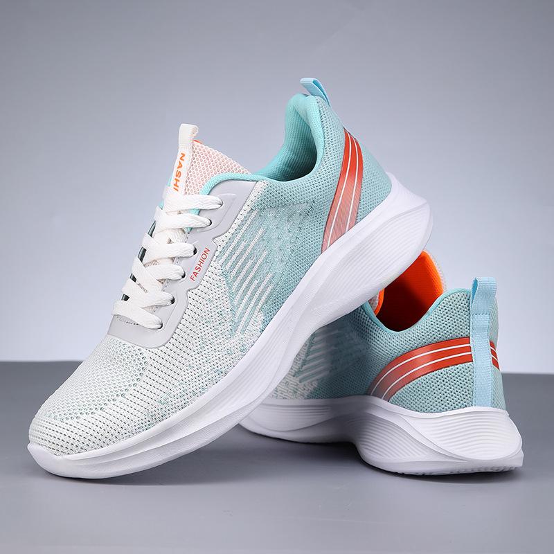 

New men s shoes fly-woven sports mesh breathable youth casual versatile student running shoes 39